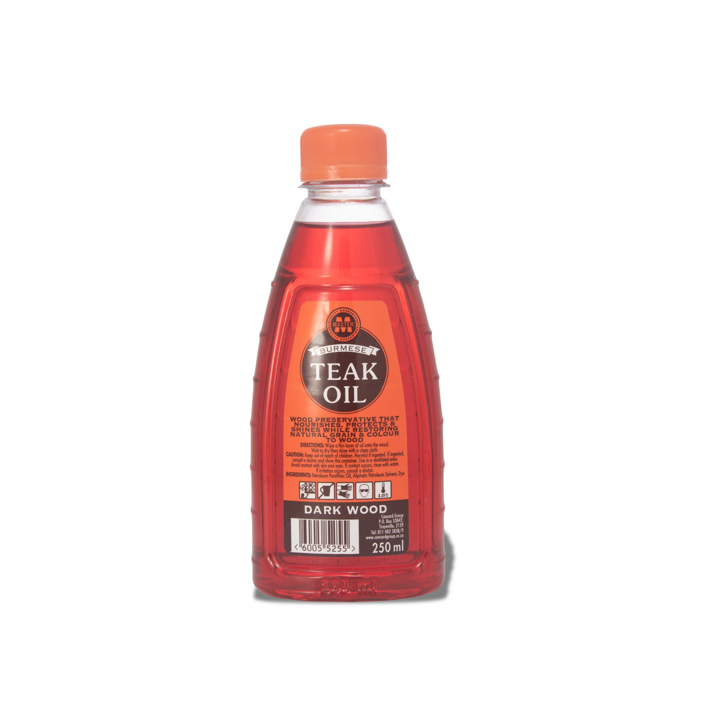 MASTER TEAK OIL RED 250ML
