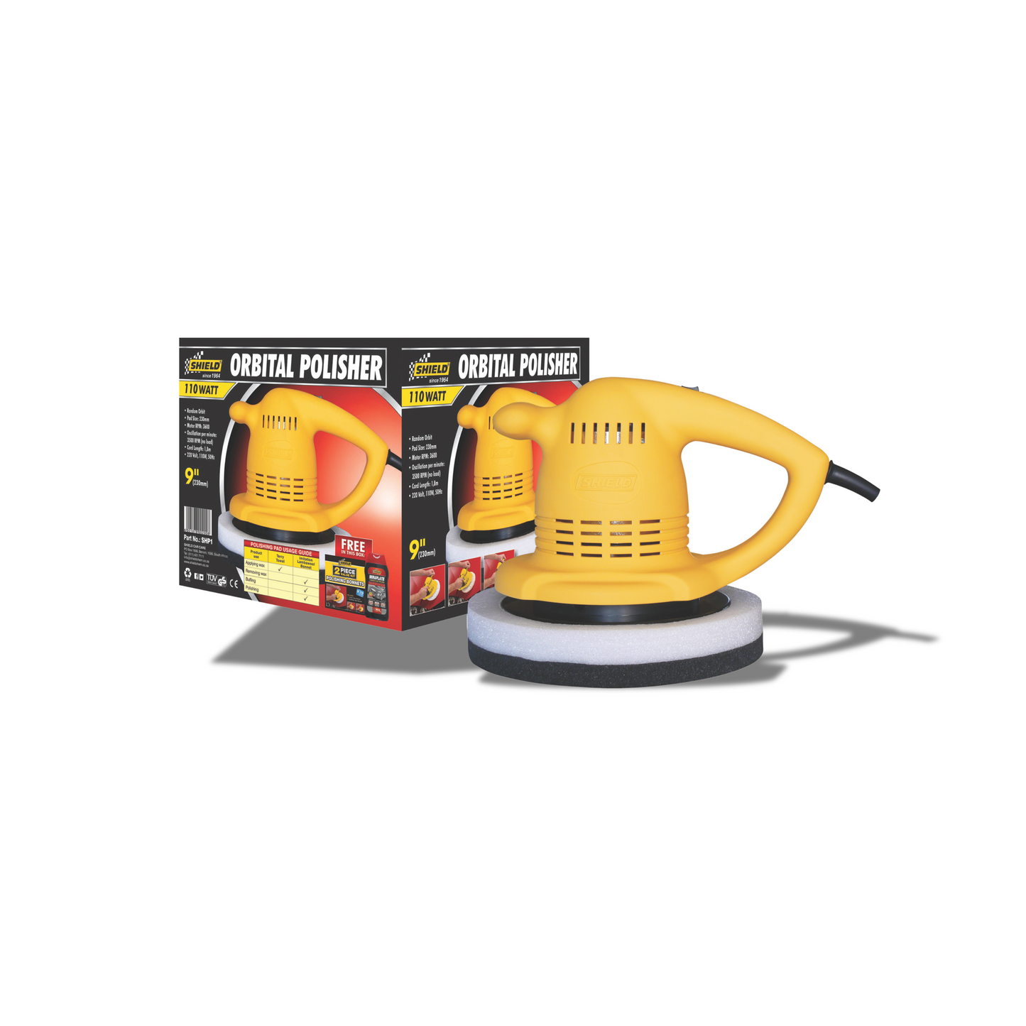 SHIELD ORBITAL POLISHER