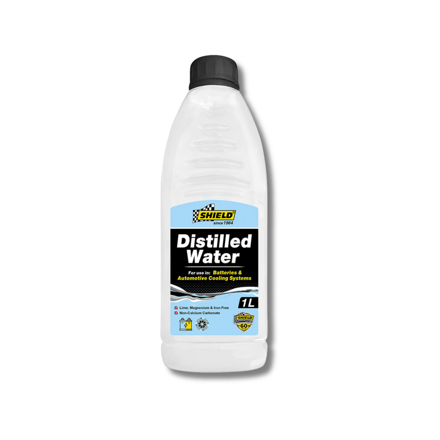 SHIELD DISTILLED WATER 1LT