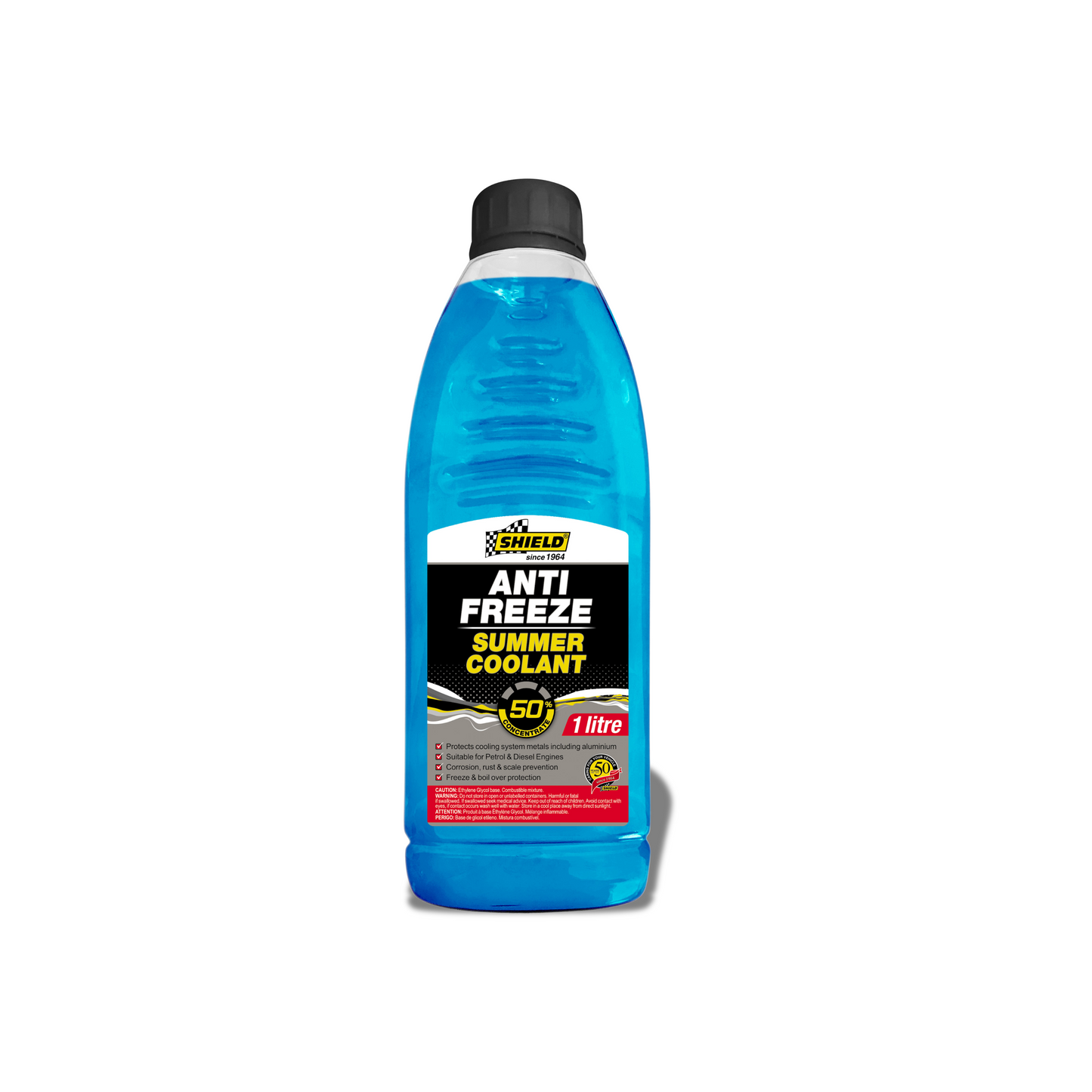 SHIELD ANTI FREEZE 1LT BLUE 50PCT