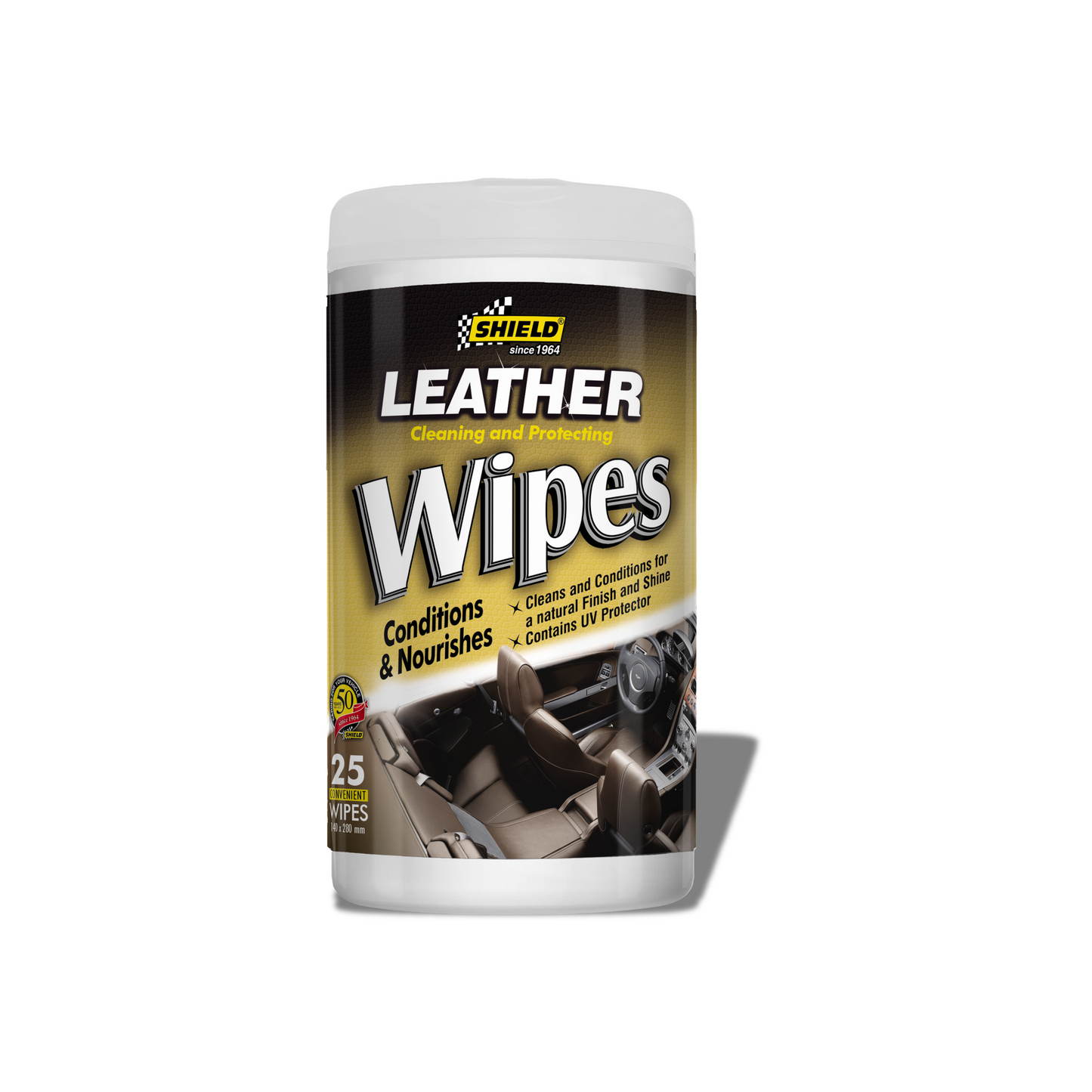 SHIELD LEATHER WIPES