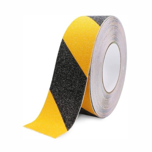 NON SLIP TAPE BLK/YLW 50MM*10M