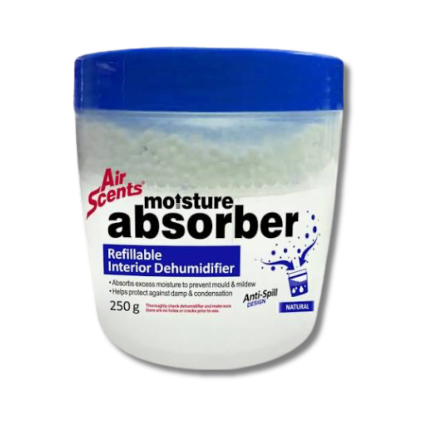 MOISTURE ABSORBER REFILLABLE TUBS