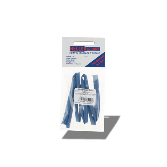 HEAT SHRINK BLUE     6.4MM