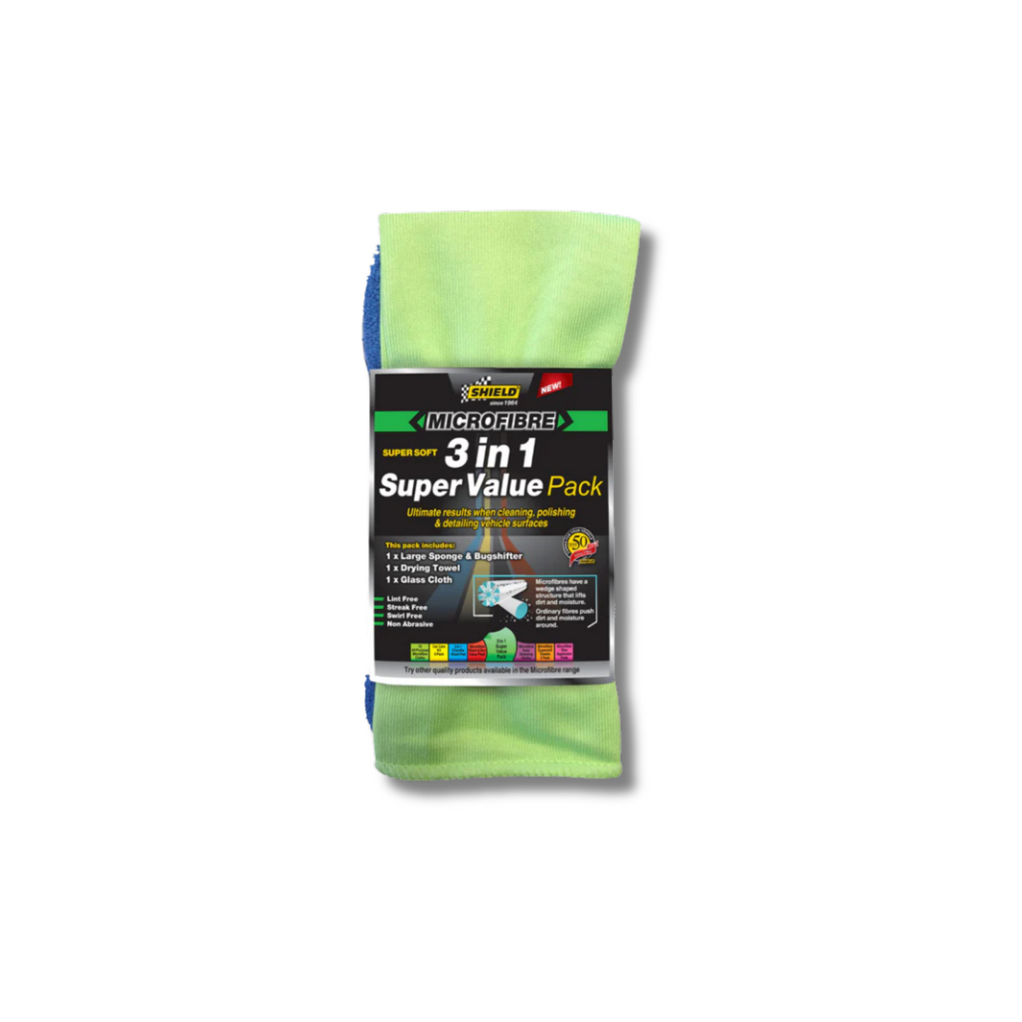 MICROFIBRE 3 IN1 SUPER VALUE KIT