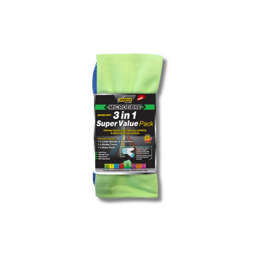 MICROFIBRE 3 IN1 SUPER VALUE KIT
