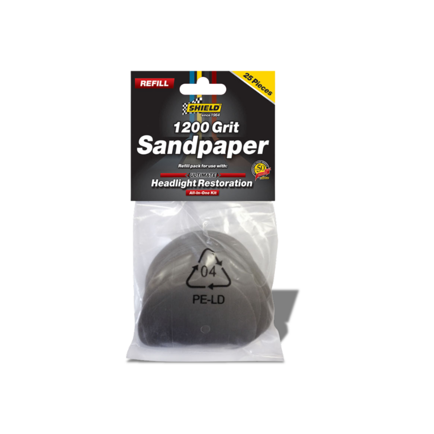 HEADLIGHT REST KIT SANDPAPER