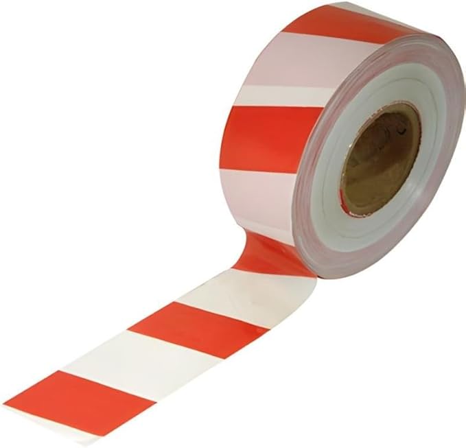 HAZARD TAPE RED  75MM*500M