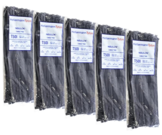 Cable Ties Bulk Pack Blk